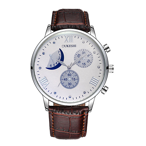 Жен. Спортивные часы Кварцевый Кожа Черный Защита от влаги Календарь Секундомер Аналоговый Дамы Винтаж На каждый день Мода Элегантный стиль - Черный / коричневый Черный / Серебристый Белый / Бежевый
Жен. Спортивные часы Кварцевый Кожа Черный Защита от влаги Календарь Секундомер Аналоговый Дамы Винтаж На каждый день Мода Элегантный стиль - Черный / коричневый Черный / Серебристый Белый / Бежевый