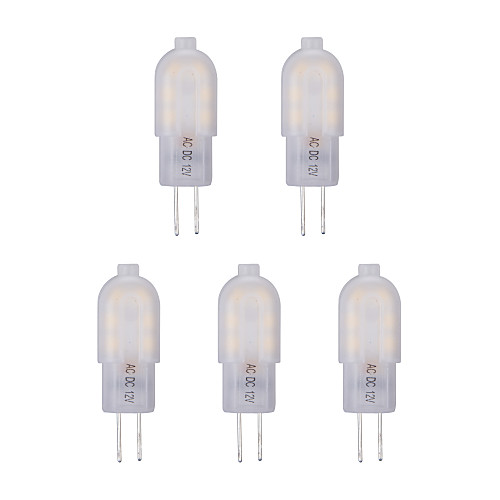 5 шт. 2W 180lm G4 Двухштырьковые LED лампы 18 Светодиодные бусины SMD 2835 Тёплый белый Холодный белый 12V ирина яновская интерьер холл и гостиная детская и спальня кухня и ванная дача и сад