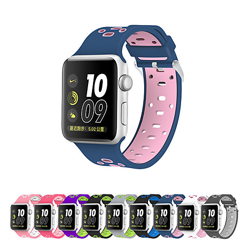 Ремешок для часов для Apple Watch Series 3 / 2 / 1 Apple Повязка на запястье Спортивный ремешок Силикагель
Ремешок для часов для Apple Watch Series 3 / 2 / 1 Apple Повязка на запястье Спортивный ремешок Силикагель