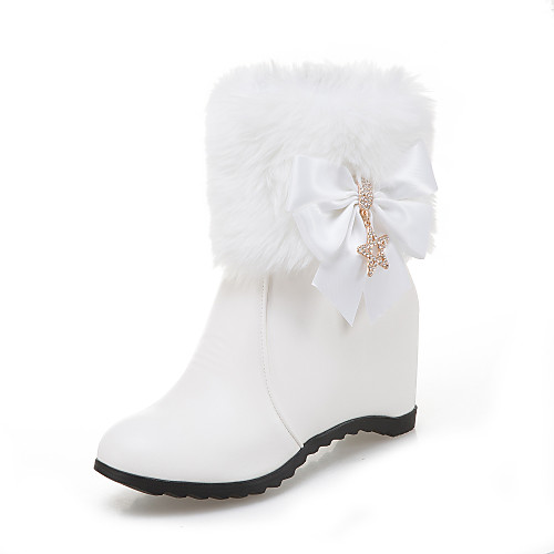 Women's Boots Round Toe Buckle Faux Leather Booties / Ankle Boots Fashion Boots Fall / Winter White / Black / Pink / EU37
Women's Boots Round Toe Buckle Faux Leather Booties / Ankle Boots Fashion Boots Fall / Winter White / Black / Pink / EU37