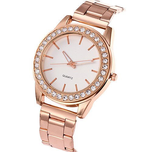 Жен. Наручные часы Diamond Watch Кварцевый Нержавеющая сталь Серебристый металл / Золотистый / Розовое золото Повседневные часы Cool Аналоговый Дамы Кулоны Роскошь На каждый день Мода -
Жен. Наручные часы Diamond Watch Кварцевый Нержавеющая сталь Серебристый металл / Золотистый / Розовое золото Повседневные часы Cool Аналоговый Дамы Кулоны Роскошь На каждый день Мода -