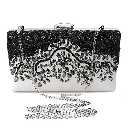 Women's Crystals / Embroidery Polyester / Metal Clutch Rhinestone Crystal Evening Bags Black
Women's Crystals / Embroidery Polyester / Metal Clutch Rhinestone Crystal Evening Bags Black