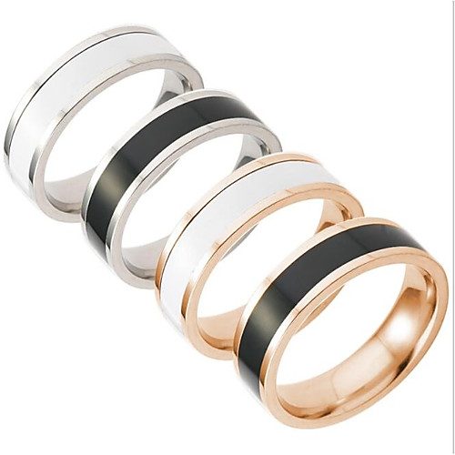 Муж. Кольцо - Нержавеющая сталь Мода 6 / 7 / 8 Белый / Черный / Серебряный Назначение Повседневные
Муж. Кольцо - Нержавеющая сталь Мода 6 / 7 / 8 Белый / Черный / Серебряный Назначение Повседневные