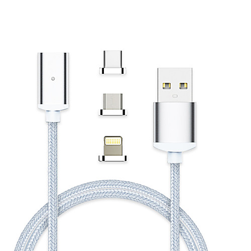 Подсветка / USB 3.1 / Type-C Все в одном / Плетение / Магнитный Кабель Macbook / iPad / Samsung для 100 cm Назначение Алюминий / Нейлон / TPE
Подсветка / USB 3.1 / Type-C Все в одном / Плетение / Магнитный Кабель Macbook / iPad / Samsung для 100 cm Назначение Алюминий / Нейлон / TPE