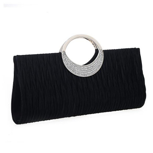 Women's Crystals / Zipper PU Evening Bag Rhinestone Crystal Evening Bags Black / White / Almond
Women's Crystals / Zipper PU Evening Bag Rhinestone Crystal Evening Bags Black / White / Almond