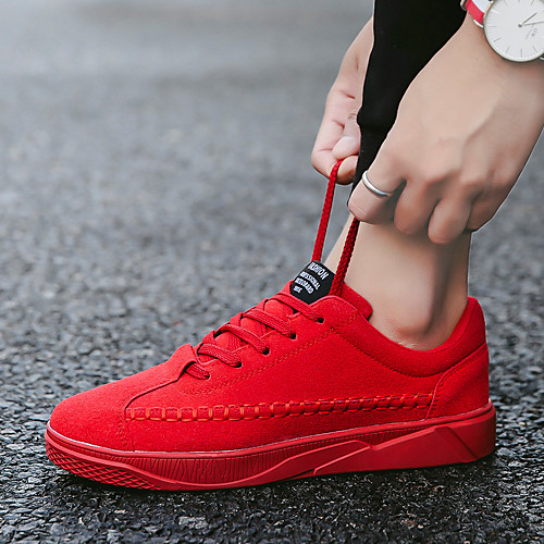 Men's Comfort Shoes PU Spring / Fall Athletic Shoes Running Shoes Slip Resistant Black / Red / Blue / Lace-up / Outdoor / EU40
Men's Comfort Shoes PU Spring / Fall Athletic Shoes Running Shoes Slip Resistant Black / Red / Blue / Lace-up / Outdoor / EU40