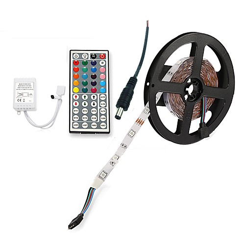 ZDM Not-waterproof 5M 24W 2835 RGB LED Light Led Strip Light 44Key IR Controller Kit with Male DC connector Line
ZDM Not-waterproof 5M 24W 2835 RGB LED Light Led Strip Light 44Key IR Controller Kit with Male DC connector Line