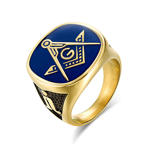 Men's High School Rings Band Ring Signet Ring Class Fashion Military Army Ring Jewelry Gold For Work Office & Career 8 / 9 / 10 / 11 / 12
Men's High School Rings Band Ring Signet Ring Class Fashion Military Army Ring Jewelry Gold For Work Office & Career 8 / 9 / 10 / 11 / 12