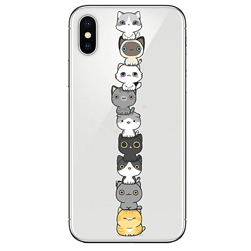 Кейс для Назначение Apple iPhone X / iPhone 8 Ультратонкий / С узором Кейс на заднюю панель Кот Мягкий ТПУ для iPhone X / iPhone 8 Pluss / iPhone 8
Кейс для Назначение Apple iPhone X / iPhone 8 Ультратонкий / С узором Кейс на заднюю панель Кот Мягкий ТПУ для iPhone X / iPhone 8 Pluss / iPhone 8