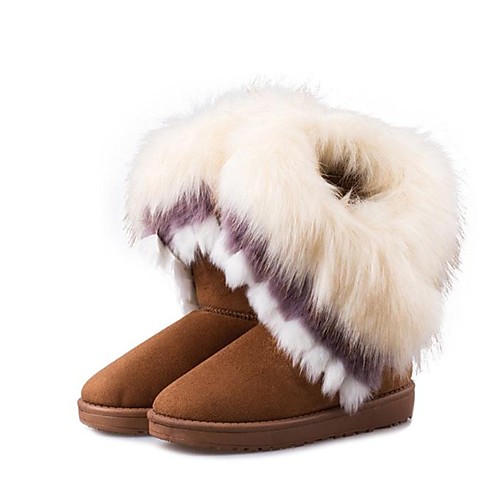 Women's Boots Flat Heel Fur / Fleece Mid-Calf Boots Fashion Boots Winter Brown / Green / Pink / EU39
Women's Boots Flat Heel Fur / Fleece Mid-Calf Boots Fashion Boots Winter Brown / Green / Pink / EU39