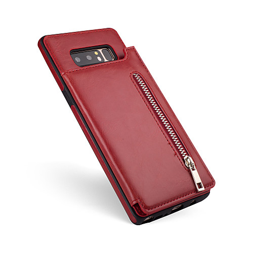 Case For Samsung Note 8 Wallet / Card Holder Back Cover Solid Colored Soft PU Leather
Case For Samsung Note 8 Wallet / Card Holder Back Cover Solid Colored Soft PU Leather