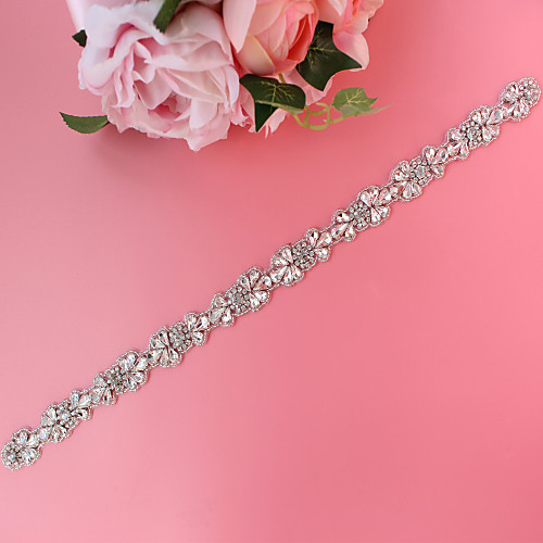 Metalic Wedding / Party / Evening Sash With Crystals / Rhinestones Women's Sashes
Metalic Wedding / Party / Evening Sash With Crystals / Rhinestones Women's Sashes