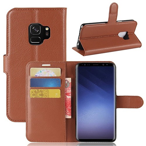Кейс для Назначение SSamsung Galaxy S9 Plus / S9 Кошелек / Бумажник для карт / Флип Чехол Однотонный Твердый Кожа PU для S9 / S9 Plus / S8 Plus
Кейс для Назначение SSamsung Galaxy S9 Plus / S9 Кошелек / Бумажник для карт / Флип Чехол Однотонный Твердый Кожа PU для S9 / S9 Plus / S8 Plus