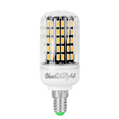 YouOKLight 1шт 7W 560lm E12 LED лампы типа Корн 108 Светодиодные бусины SMD 5733 Декоративная Тёплый белый 110-130V
YouOKLight 1шт 7W 560lm E12 LED лампы типа Корн 108 Светодиодные бусины SMD 5733 Декоративная Тёплый белый 110-130V
