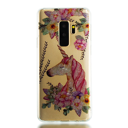 Кейс для Назначение SSamsung Galaxy S9 Plus / S9 IMD / Прозрачный / С узором Кейс на заднюю панель единорогом / Сияние и блеск Мягкий ТПУ для S9 / S9 Plus / S8 Plus
Кейс для Назначение SSamsung Galaxy S9 Plus / S9 IMD / Прозрачный / С узором Кейс на заднюю панель единорогом / Сияние и блеск Мягкий ТПУ для S9 / S9 Plus / S8 Plus
