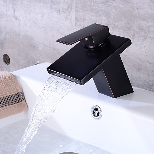 Contemporary Centerset Ceramic Valve Single Handle One Hole Oil-rubbed Bronze Painting Black, Bathroom Sink Faucet Bath Taps
Contemporary Centerset Ceramic Valve Single Handle One Hole Oil-rubbed Bronze Painting Black, Bathroom Sink Faucet Bath Taps