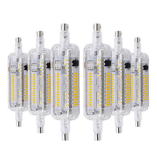 YWXLIGHT 6шт 6W 500-600lm R7S LED лампы типа Корн 104 Светодиодные бусины SMD 3014 Тёплый белый Холодный белый Естественный белый
YWXLIGHT 6шт 6W 500-600lm R7S LED лампы типа Корн 104 Светодиодные бусины SMD 3014 Тёплый белый Холодный белый Естественный белый