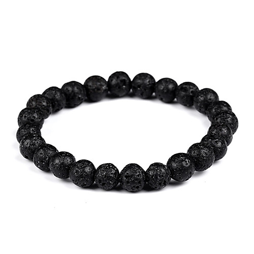 Men's / Women's Volcanic Stone Strand Bracelet / Bracelet - Bohemian, Gothic, Fashion Bracelet Black For Gift / Evening Party
Men's / Women's Volcanic Stone Strand Bracelet / Bracelet - Bohemian, Gothic, Fashion Bracelet Black For Gift / Evening Party