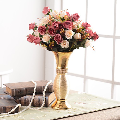 Artificial Flowers 0 Branch Luxury European Vase Tabletop Flower / Single Vase
Artificial Flowers 0 Branch Luxury European Vase Tabletop Flower / Single Vase