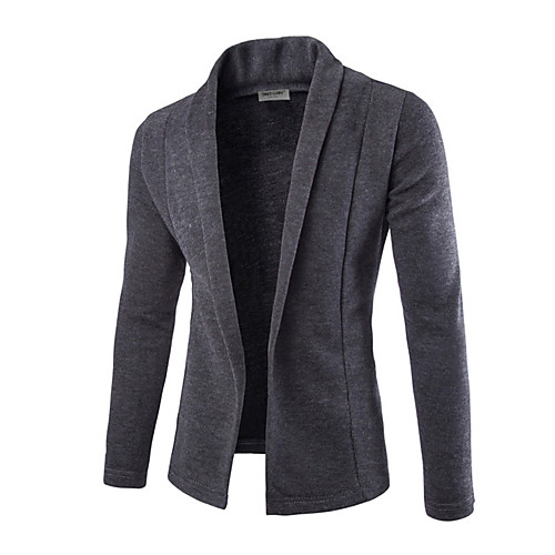 Men's Solid Colored Long Sleeve Cardigan Sweater Jumper, Stand Fall / Winter Black / Light gray / Dark Gray US34 / UK34 / EU42 / US36 / UK36 / EU44 / US38 / UK38 / EU46
Men's Solid Colored Long Sleeve Cardigan Sweater Jumper, Stand Fall / Winter Black / Light gray / Dark Gray US34 / UK34 / EU42 / US36 / UK36 / EU44 / US38 / UK38 / EU46