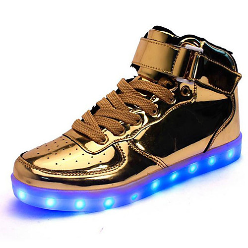 Men's Light Up Shoes Faux Leather Spring / Fall Sneakers Non-slipping Gold / Silver / Outdoor
Men's Light Up Shoes Faux Leather Spring / Fall Sneakers Non-slipping Gold / Silver / Outdoor
