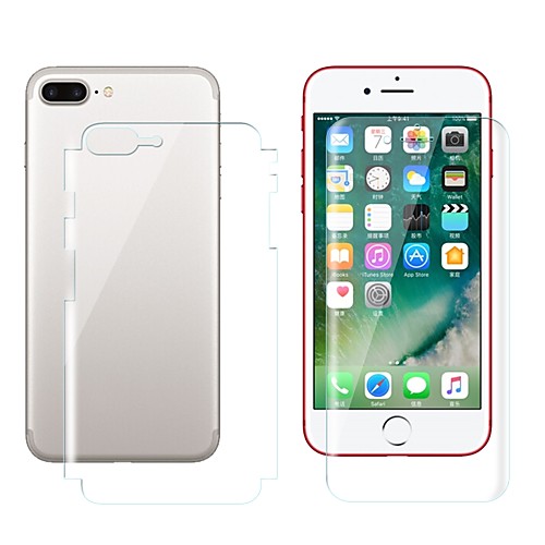 Защитная плёнка для экрана для Apple iPhone 8 Pluss TPG Hydrogel 2 штs Защитная пленка для экрана и задней панели HD / Защита от царапин / Против отпечатков пальцев
Защитная плёнка для экрана для Apple iPhone 8 Pluss TPG Hydrogel 2 штs Защитная пленка для экрана и задней панели HD / Защита от царапин / Против отпечатков пальцев