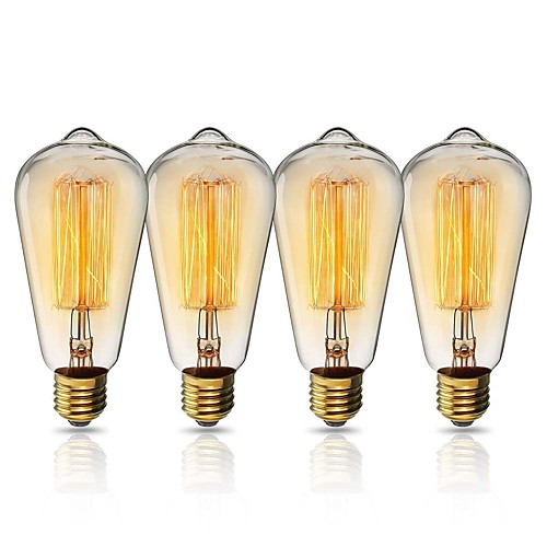 KWB 1 комплект 40W E26 / E27 ST64 Теплый Желтый 2200k Вид на город Лампа накаливания Vintage Эдисон лампочка 220-240V
KWB 1 комплект 40W E26 / E27 ST64 Теплый Желтый 2200k Вид на город Лампа накаливания Vintage Эдисон лампочка 220-240V