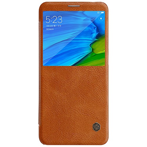 Nillkin Кейс для Назначение Xiaomi Redmi Note 5 Pro с окошком / Флип / Авто Режим сна / Пробуждение Чехол Однотонный Твердый Кожа PU для Xiaomi Redmi Note 5 Pro
Nillkin Кейс для Назначение Xiaomi Redmi Note 5 Pro с окошком / Флип / Авто Режим сна / Пробуждение Чехол Однотонный Твердый Кожа PU для Xiaomi Redmi Note 5 Pro