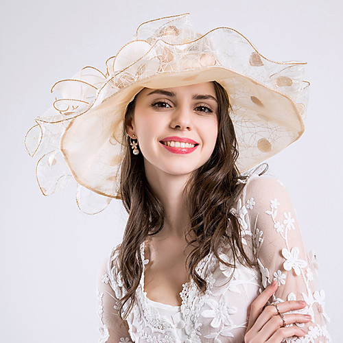 Silk Kentucky Derby Hat / Headwear / Headpiece with Floral / Ruffles / Ruched 1pc Wedding / Special Occasion Headpiece
Silk Kentucky Derby Hat / Headwear / Headpiece with Floral / Ruffles / Ruched 1pc Wedding / Special Occasion Headpiece