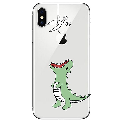 Кейс для Назначение Apple iPhone X / iPhone 8 Прозрачный / С узором Кейс на заднюю панель Животное Мягкий ТПУ для iPhone X / iPhone 8 Pluss / iPhone 8 
Кейс для Назначение Apple iPhone X / iPhone 8 Прозрачный / С узором Кейс на заднюю панель Животное Мягкий ТПУ для iPhone X / iPhone 8 Pluss / iPhone 8