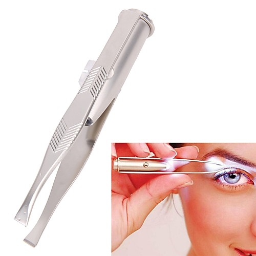 Light Stainless Steel Tweezer Portable LED Eyebrow Clip Pince a Epiler Tweezers Hair Removal tool
Light Stainless Steel Tweezer Portable LED Eyebrow Clip Pince a Epiler Tweezers Hair Removal tool