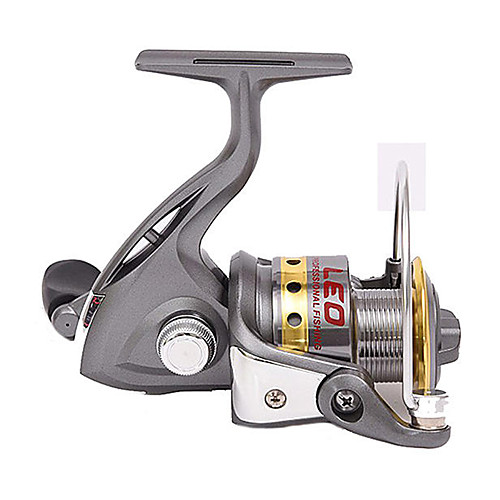 Fishing Reel Spinning Reel 5.5:1 Gear Ratio8 Ball Bearings Hand Orientation Exchangable Sea Fishing / Bait Casting
Fishing Reel Spinning Reel 5.5:1 Gear Ratio8 Ball Bearings Hand Orientation Exchangable Sea Fishing / Bait Casting
