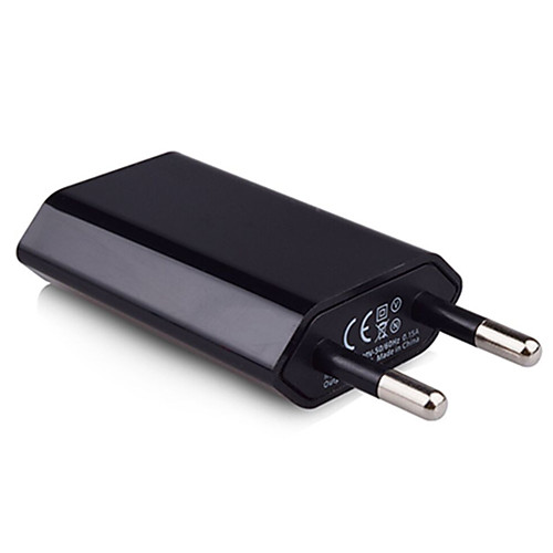 Портативное зарядное устройство Зарядное устройство USB Евро стандарт 1 USB порт 1 A 110~220 V
Портативное зарядное устройство Зарядное устройство USB Евро стандарт 1 USB порт 1 A 110~220 V