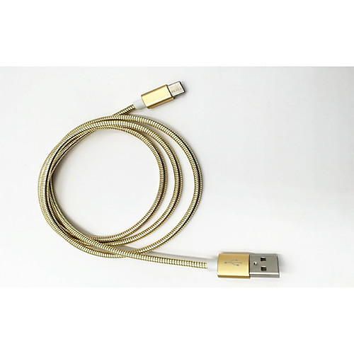 Type-C Адаптер USB-кабеля Быстрая зарядка Кабель Назначение Samsung Huawei Nokia Xiaomi HTC 100cm Нержавеющая сталь
Type-C Адаптер USB-кабеля Быстрая зарядка Кабель Назначение Samsung Huawei Nokia Xiaomi HTC 100cm Нержавеющая сталь