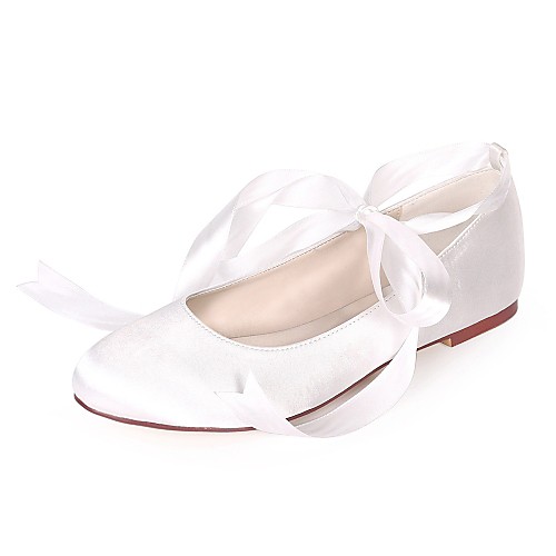 Women's Flats Flat Heel Round Toe Ribbon Tie Satin Ballerina Spring & Summer Royal Blue / Champagne / Ivory
Women's Flats Flat Heel Round Toe Ribbon Tie Satin Ballerina Spring & Summer Royal Blue / Champagne / Ivory