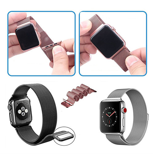 Ремешок для часов для Apple Watch Series 4/3/2/1 Apple Миланский ремешок Нержавеющая сталь Повязка на запястье
Ремешок для часов для Apple Watch Series 4/3/2/1 Apple Миланский ремешок Нержавеющая сталь Повязка на запястье