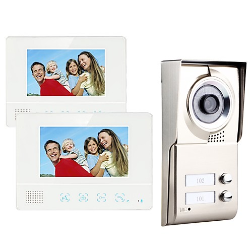 MOUNTAINONE SY811WMC12 Two Apartment Family Video Door Phone Гарнитура 480234Pixel От одного до двух видеодомофонов
MOUNTAINONE SY811WMC12 Two Apartment Family Video Door Phone Гарнитура 480234Pixel От одного до двух видеодомофонов