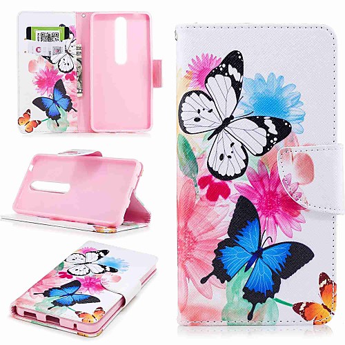 Кейс для Назначение Nokia Nokia 6 2018 / Nokia 5 Кошелек / Бумажник для карт / со стендом Чехол Бабочка Твердый Кожа PU для Nokia 8 / Nokia 6 / Nokia 6 2018
Кейс для Назначение Nokia Nokia 6 2018 / Nokia 5 Кошелек / Бумажник для карт / со стендом Чехол Бабочка Твердый Кожа PU для Nokia 8 / Nokia 6 / Nokia 6 2018