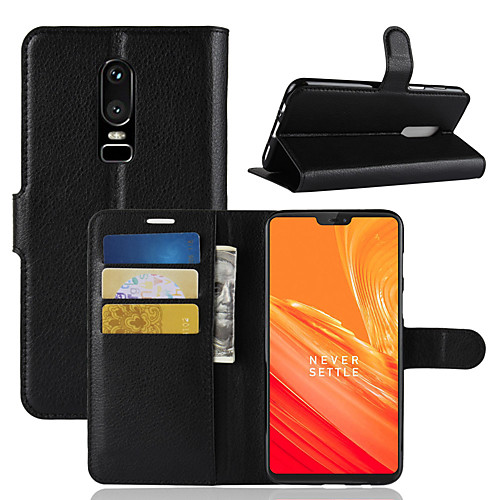 Кейс для Назначение OnePlus OnePlus 6 / OnePlus 5T Кошелек / Бумажник для карт / Флип Чехол Однотонный Твердый Кожа PU для OnePlus 6 / One Plus 5 / OnePlus 5T
Кейс для Назначение OnePlus OnePlus 6 / OnePlus 5T Кошелек / Бумажник для карт / Флип Чехол Однотонный Твердый Кожа PU для OnePlus 6 / One Plus 5 / OnePlus 5T