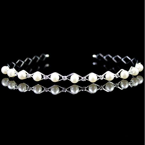 Alloy Headbands with Rhinestone / Imitation Pearl 1pc Wedding / Daily Wear Headpiece
Alloy Headbands with Rhinestone / Imitation Pearl 1pc Wedding / Daily Wear Headpiece