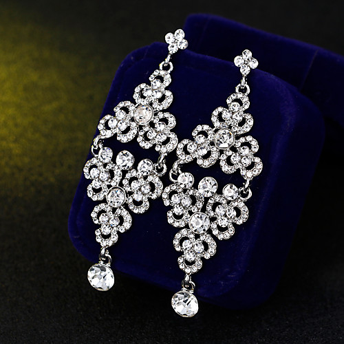 Women's Drop Earrings Flower Simple European Fashion Earrings Jewelry Silver For Wedding Daily
Women's Drop Earrings Flower Simple European Fashion Earrings Jewelry Silver For Wedding Daily
