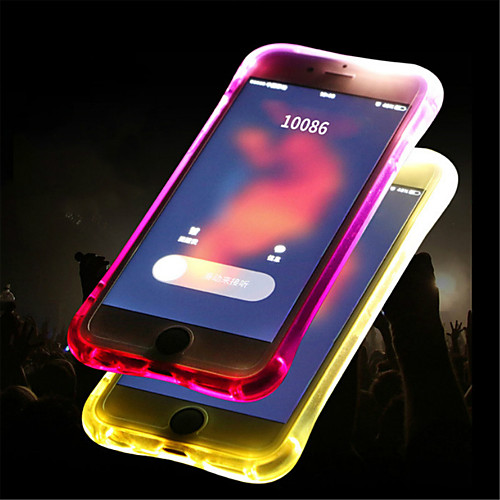 Case For Apple iPhone X / iPhone 8 Plus / iPhone 8 LED Flash Lighting / Translucent Back Cover Solid Colored Soft TPU
Case For Apple iPhone X / iPhone 8 Plus / iPhone 8 LED Flash Lighting / Translucent Back Cover Solid Colored Soft TPU