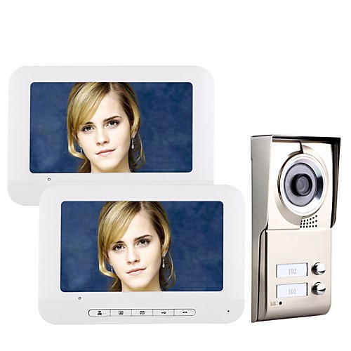 MOUNTAINONE 2 Apartments Video Door Phone Кабель 7 дюймовый Гарнитура 480234 пиксель От одного до двух видеодомофонов
MOUNTAINONE 2 Apartments Video Door Phone Кабель 7 дюймовый Гарнитура 480234 пиксель От одного до двух видеодомофонов