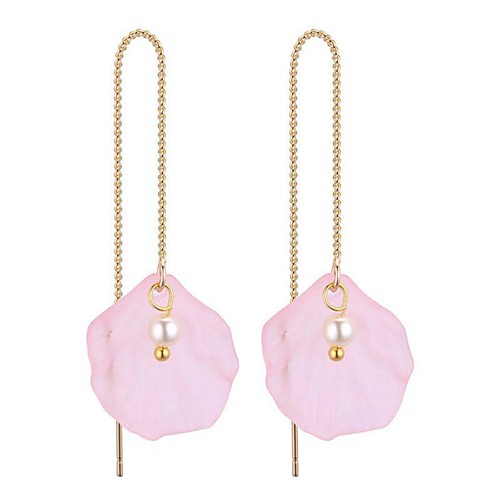 Women's Long Drop Earrings Imitation Pearl Earrings Ladies Stylish Vintage Jewelry Green / Light Pink / Dark Purple For Daily Date 1 Pair
Women's Long Drop Earrings Imitation Pearl Earrings Ladies Stylish Vintage Jewelry Green / Light Pink / Dark Purple For Daily Date 1 Pair