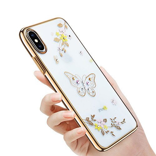 Case For Apple iPhone X / iPhone 8 Plus / iPhone 8 Rhinestone / Plating / Embossed Back Cover Butterfly / Glitter Shine / Flower Hard PC
Case For Apple iPhone X / iPhone 8 Plus / iPhone 8 Rhinestone / Plating / Embossed Back Cover Butterfly / Glitter Shine / Flower Hard PC