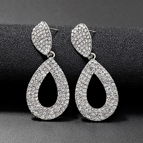 Women's Drop Earrings Long Simple European Fashion Earrings Jewelry Silver For Wedding Daily 1 Pair
Women's Drop Earrings Long Simple European Fashion Earrings Jewelry Silver For Wedding Daily 1 Pair