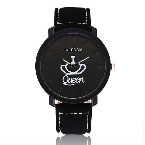 Women's Wrist Watch Quartz Leather Black / Brown Casual Watch Analog Fashion Minimalist - Black / Brown Black / White White / Brown
Women's Wrist Watch Quartz Leather Black / Brown Casual Watch Analog Fashion Minimalist - Black / Brown Black / White White / Brown