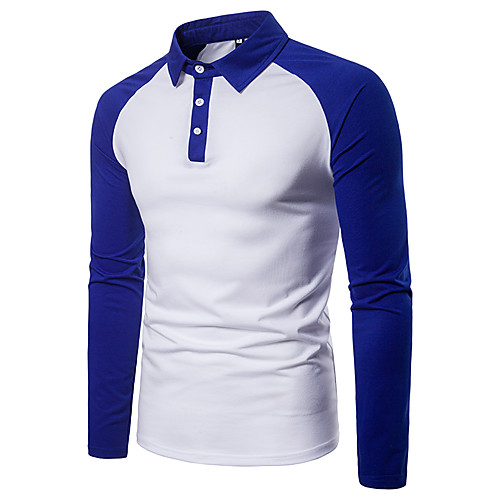 Men's Daily Weekend Basic Polo - Color Block Black & White, Patchwork Shirt Collar Black L / Long Sleeve
Men's Daily Weekend Basic Polo - Color Block Black & White, Patchwork Shirt Collar Black L / Long Sleeve
