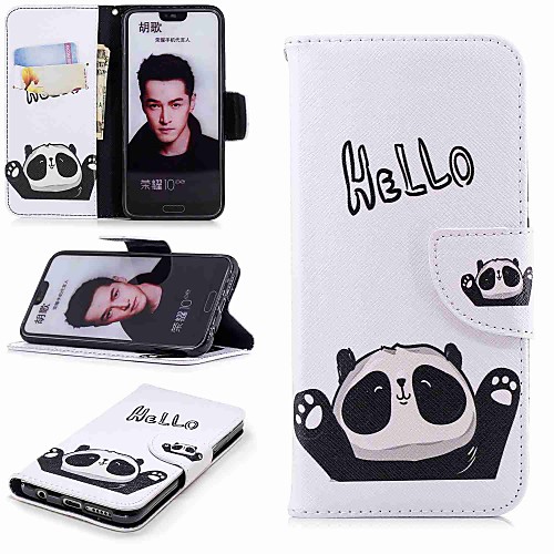 Case For Huawei Honor 10 / Huawei Honor 7A Wallet / Card Holder / with Stand Full Body Cases Panda Hard PU Leather for Huawei Honor 10 / Honor 7X / Huawei Honor 7C(Enjoy 8)
Case For Huawei Honor 10 / Huawei Honor 7A Wallet / Card Holder / with Stand Full Body Cases Panda Hard PU Leather for Huawei Honor 10 / Honor 7X / Huawei Honor 7C(Enjoy 8)
