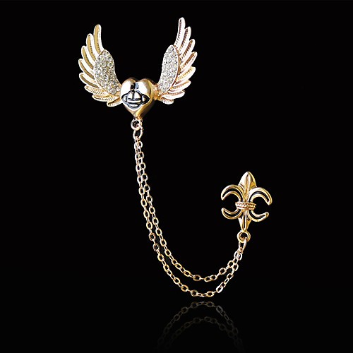 Men's Cubic Zirconia Brooches Stylish Trendy Fashion Elegant Brooch Jewelry Gold Silver For Daily Holiday
Men's Cubic Zirconia Brooches Stylish Trendy Fashion Elegant Brooch Jewelry Gold Silver For Daily Holiday